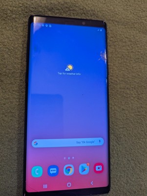 Used and Working Samsung Galaxy Note9 - Midnight Black (T-Mobile)