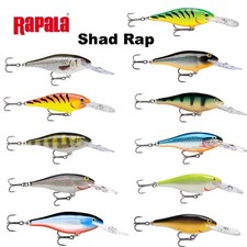 Rapala Shad Rap 7cm 9cm Wobbler Kunstköder B...