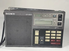 Sony ICF-2003 FM/LW/MW/SW Synthesized Receiver