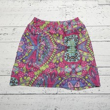 B-Skinz Skirt Womens XS Athletic Pocket Butterfly Floral Built In Shorts Tennis