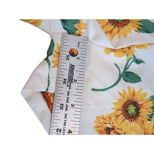 Shein Sunflower Romper No Belt Girl's Size L 10-12 - Picture 5 of 8
