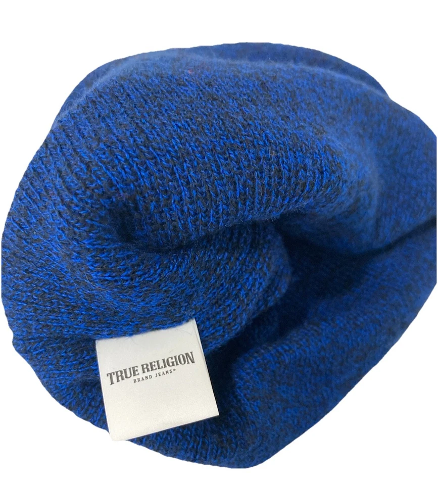 Gorra True Religion Tejida Toque Azul Talla Adulto Foto 3 de 3