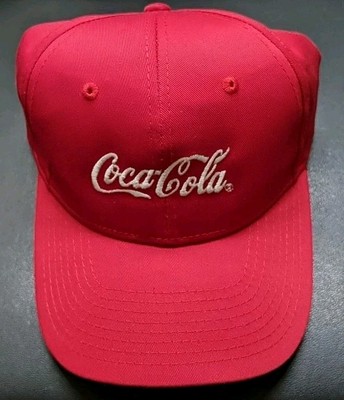 2022 Official Red Coca-Cola Coke Classic Hat Cap Snapback Adjustable NEW
