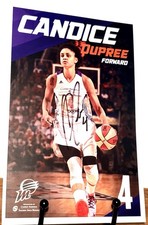 PHOENIX MERCURY Candice Dupree SIGNED Photo WNBA