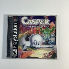 Casper: Friends Around the World (Sony PlayStation 1, 2000)  CIB PS1 Game Tested