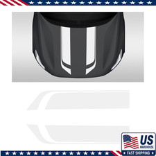 Car Hood Decal Sticker Side Body Stripe Graphics Racing Bumper Sticcolor White Car Hood Decal Sticker Side Body Stripe Graphics Racing Bumper Sticcolor White