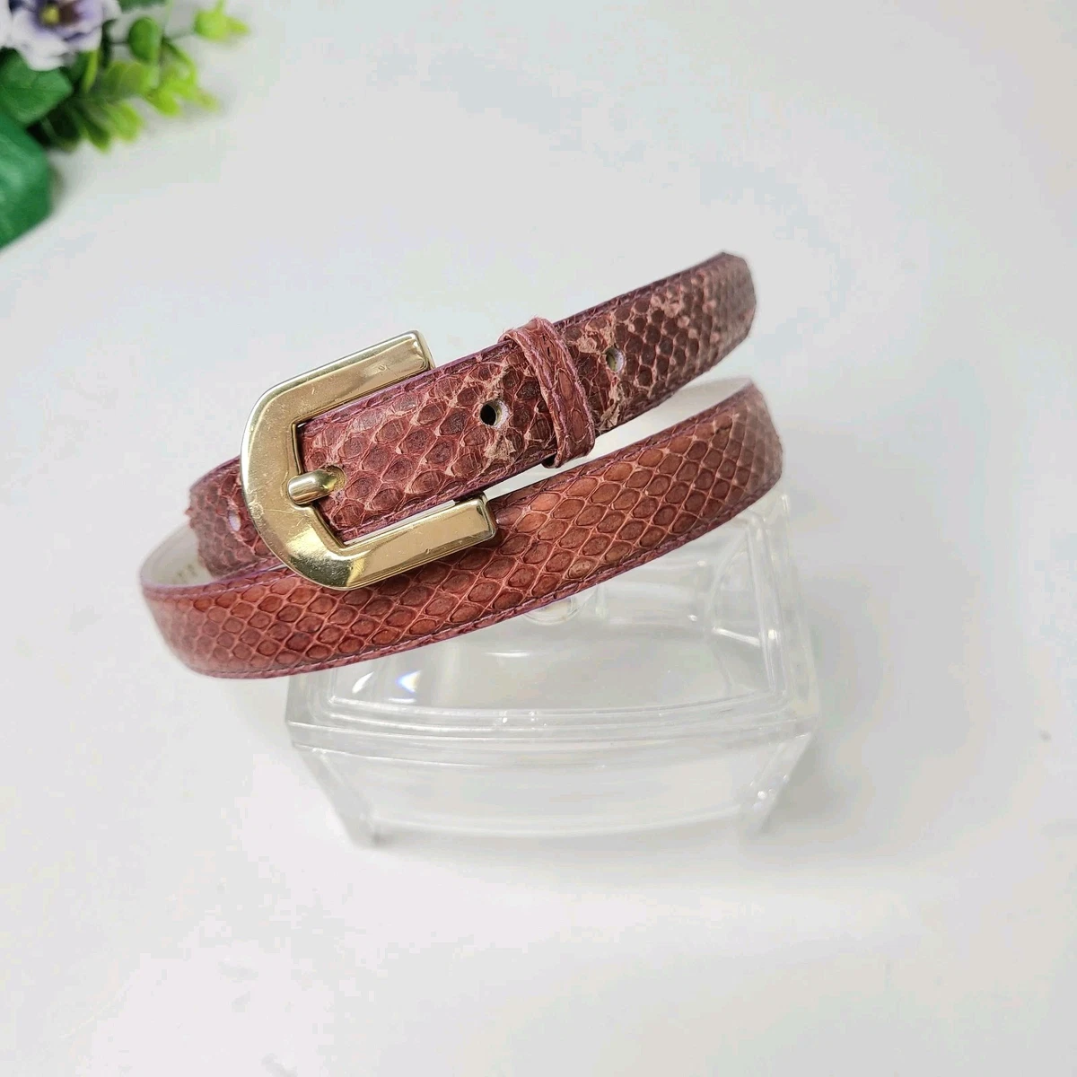 Snakeskin Multicolor Belts for Women for sale | eBay display picture 1