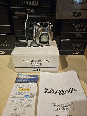 DAIWA 21 ZILLION SV TW 1000L LH Left 6.3:1 Baitcasting Reel 