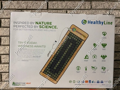 #ad HealthyLine Mesh JT Mat Full 7224 Gemstone FIR Heat Therapy Mat 72quot;x24quot; New $239.95