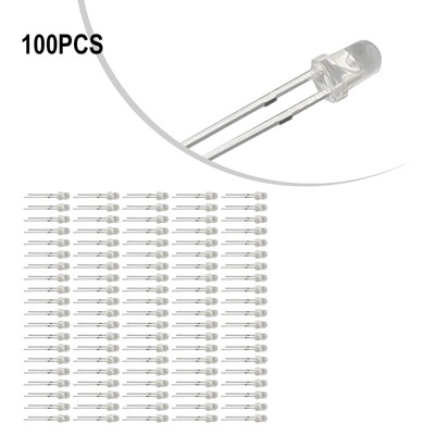 Am Besten Ultrahelle LEDs Rot/blau/grün/weiß/gelb 100 LEDs 10000 12000mcd