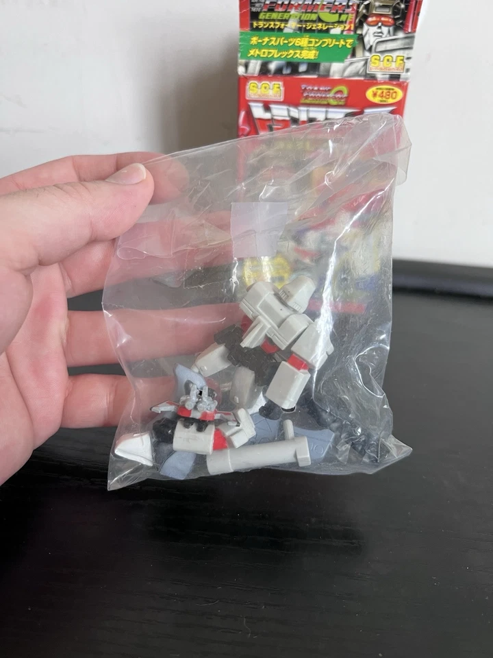 Figura de acción Transformers SCF PVC Plastic Act 4 MEGATRON CHASE COLOR con caja Foto 3 de 4