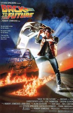 Harry Waters Jr. Autographed Back To The Future 11 x 17 Poster