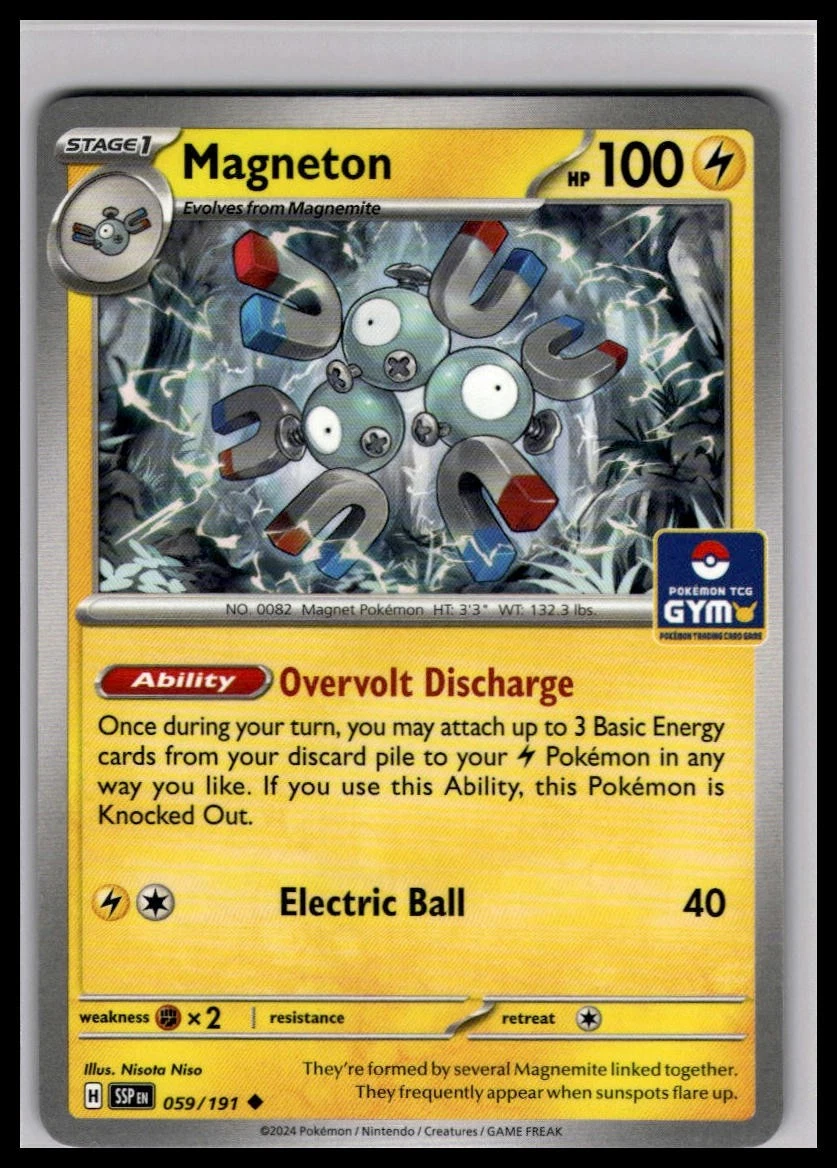 Magneton Pokémon TCG Cards for sale | eBay