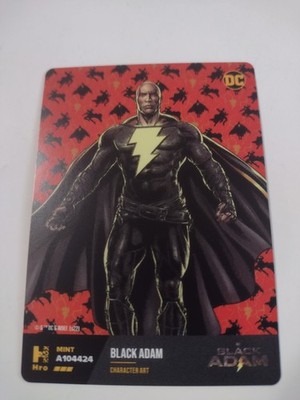 2022 DC Chapter 2 Black Adam Character Art Pack Fresh #A104424