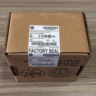 Neu Allen-Bradley 2080-LC20-20QBB Micro820 20 I/O ENet/IP Controller