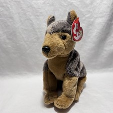 Ty Beanie Baby SARGE German Shepherd Dog Lover Plush Stuffed Animal Toy Gift