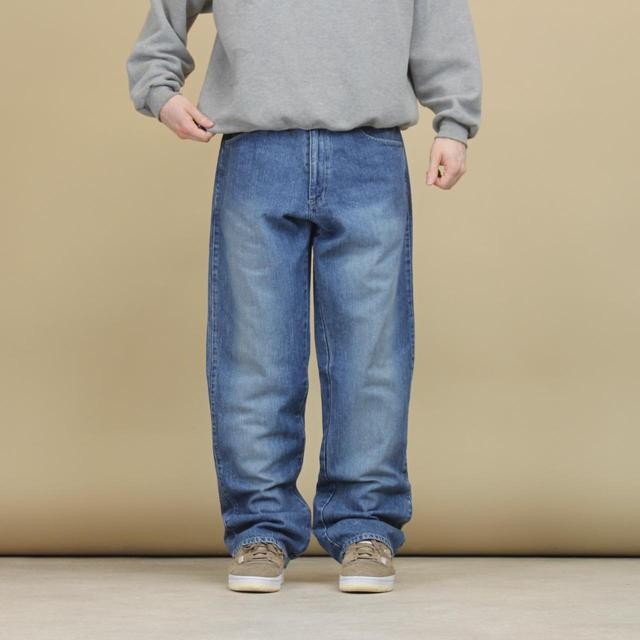 Blue baggy Drill jeans W34L34 image 4