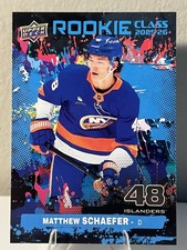 2025-26 Upper Deck Series 2 - Matthew Schaefer #RC-21 - Rookie Class (RC)