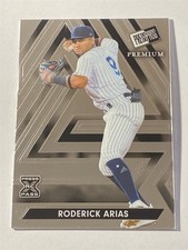 RODERICK ARIAS yankees 2024 Leaf Press Pass Premium #97 XRC 151/285 (H3)