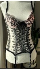 Agent Provocateur Diva  Bustier Corset RARE!! 36D