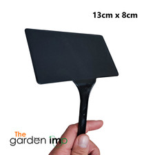 Plant Labels Blackboard Large Angled Head Plastic Strong Stake ID Marker 13x8cm