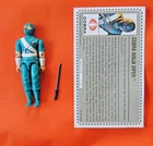 G I Joe Cobra Ninja Viper 1992 Mail in red card
