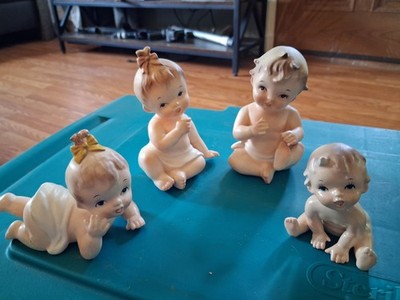 Vintage Napco Piano Baby Still Bank 