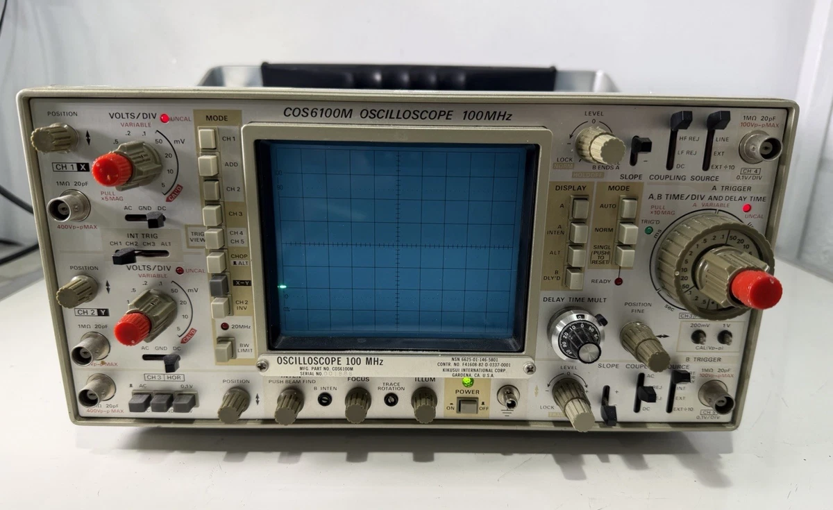 Kikusui Oscilloscopes & Vectorscopes for sale | eBay