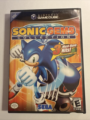 Sonic Gems Collection (Nintendo Gamecube) CIB Complete - Authentic