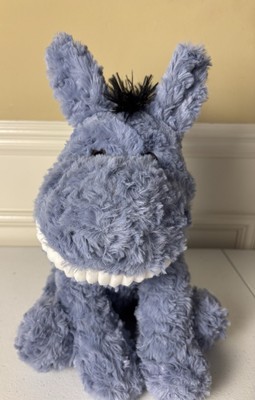 Walmart Easter Smiling Donkey Plush 10'' Stuffed Animal 2023 Way to Celebrate New