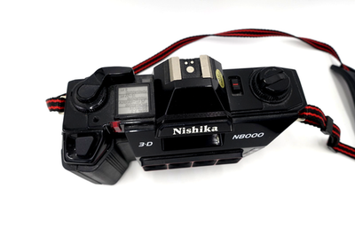 Nishika N8000 35mm Quadrascopic Stereo 3D Lenticular Camera w