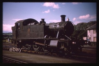 KRP 35mm slide ex GWR 4575 in shed yard at Porthmadoc 8.58.
