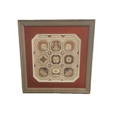 FINISHED Spirit of the Southwest Counted Canvaswork Needlepoint Sampler FRAMED