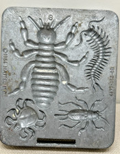 Creepy Crawlers Metal Mold Insects 1964 Mattel Thing maker Various 4477-058-8B