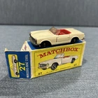 Vintage Matchbox No 27 Mercedes Benz 230 SL with Original Box