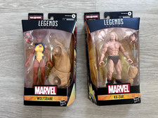 Marvel Legends Zabu Series Ka-Zar & Wolfsbane NEW in hand sealed USA seller