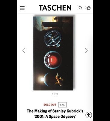 Making of Stanley Kubrick's 2001 A Space Odyssey OOP Signed 1st Ed. AP No. 073