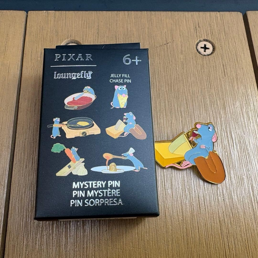 Ratatouille Remy Mystery Pin Loungefly Pixar