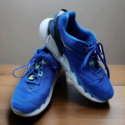 Hoka One One Elevon 2 Mens Sz 10.5 Tennis Shoes Blue Teal READ