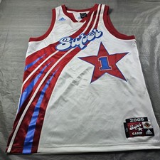 Rare ADIDAS 2005 SUPERSTAR CAMP Basketball Stitched Jersey Mens L NBA Recruiting