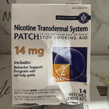 HABITROL Nicotine Transdermal System 2 Step 14 Patches 3Pk Exp:07/27