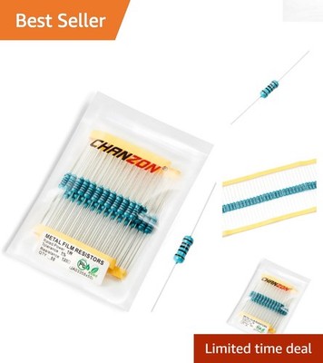 High Stability 50pcs 1W 120Ω Resistors - Precision for Arduino & Electronics