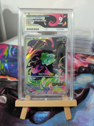 Bulbasaur Mega Evolution Stamped Illustration Rare 133/132 ACE 9