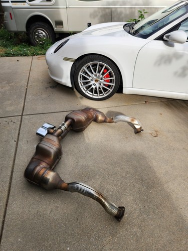05 - 08 PORSCHE BOXSTER, PORSCHE CAYMEN S 987 CAT BACK EXHAUST MUFFLER