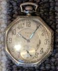 Antique Elgin 7 Jewel Size 12 Grade 303 Pocket Watch For Parts/Repair