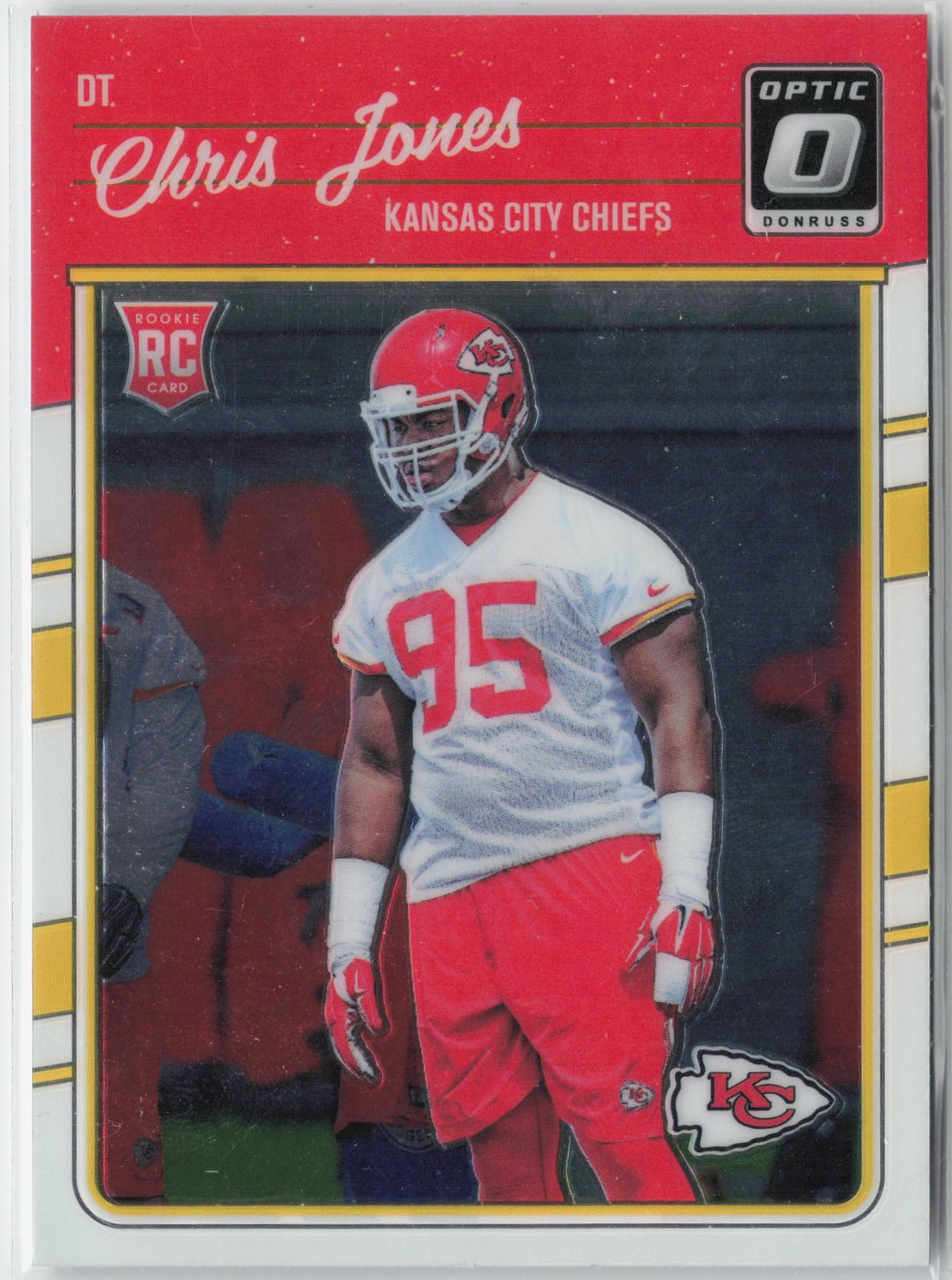 2016 Donruss Optic #109 Chris Jones