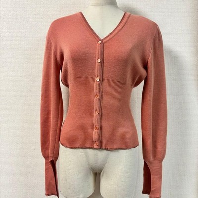 Missoni Women M Cardigan Knit Pink 40 Almost unused Luxury Elegant Unique Italia