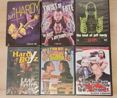 6x Hardyz DVD Matt Hardy Jeff Hardy Raritäten WWE, TNA, Indy