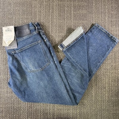 Levi's 502 Made Crafted Jeans Mens Blue 30x32 (30x30) Tencel X Refibra NWT $188