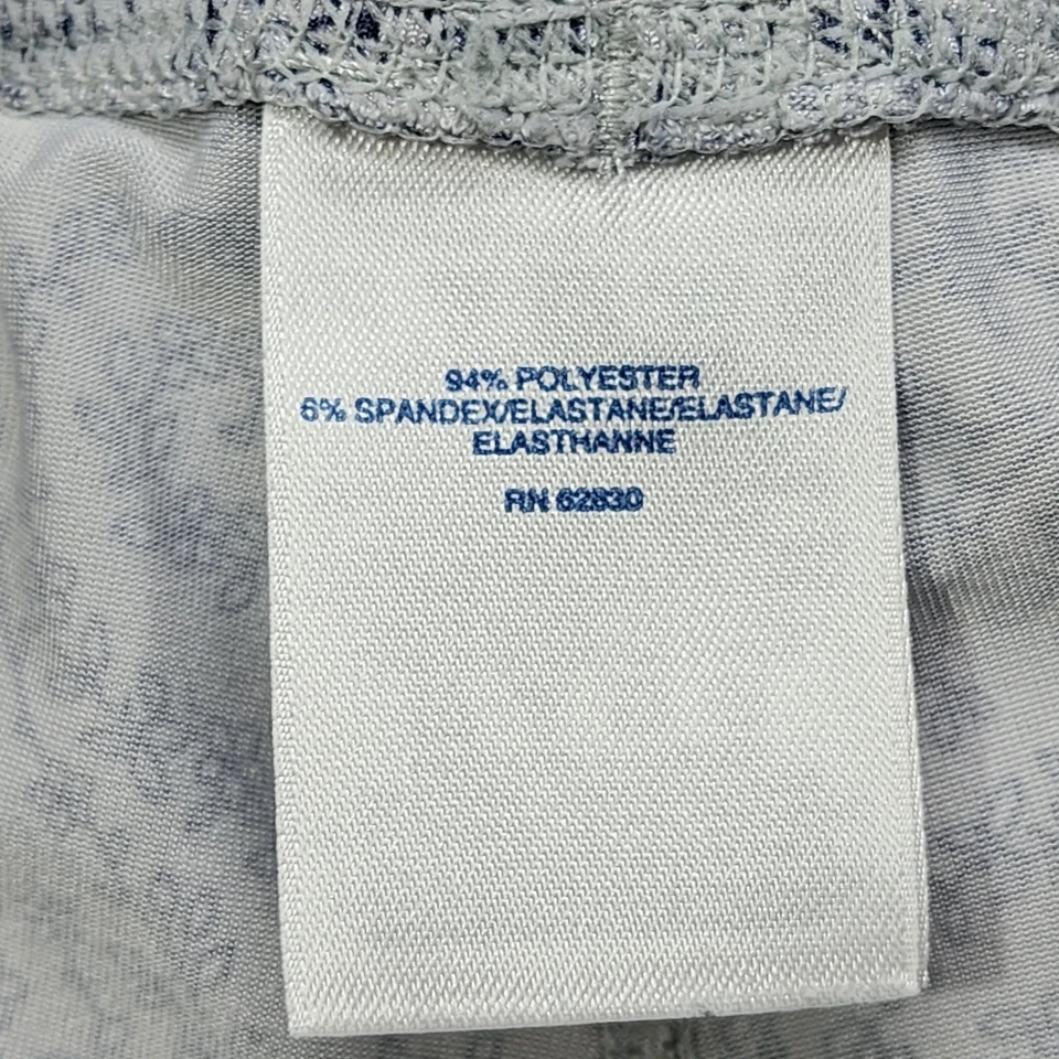 Lands End Leggings Womens M/P Petite Gray Paisley Thermaskin Heat Long Underwear - Image 4 of 4